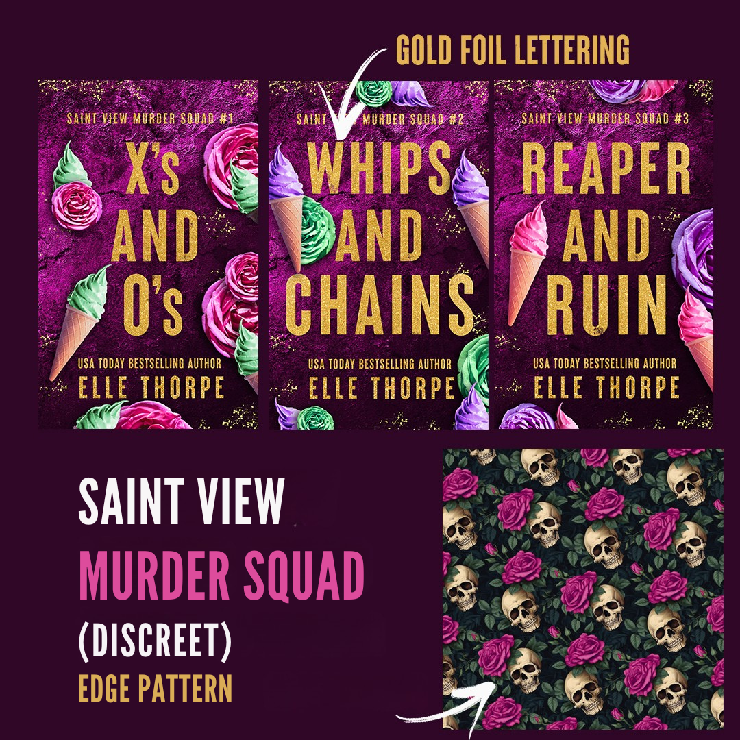 Saint View Murder Squad Trilogy - Discreet Special Edition Foil Paperback with Sprayed Edges