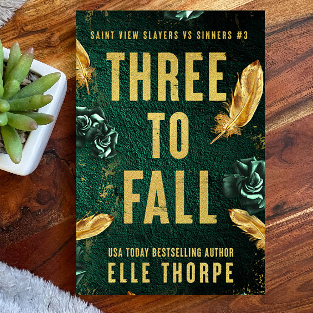 Three To Fall — Foil Signed Discreet with Sprayed Edges