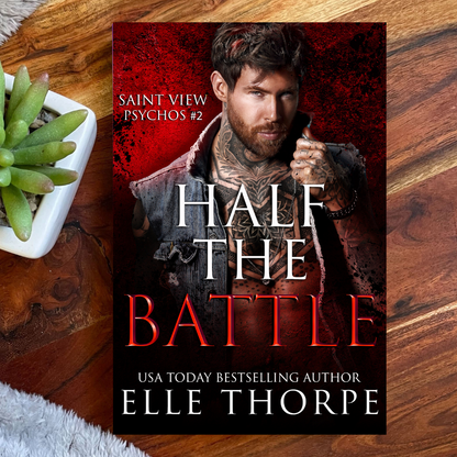 Half the Battle — Foil Signed Paperback with Sprayed Edges