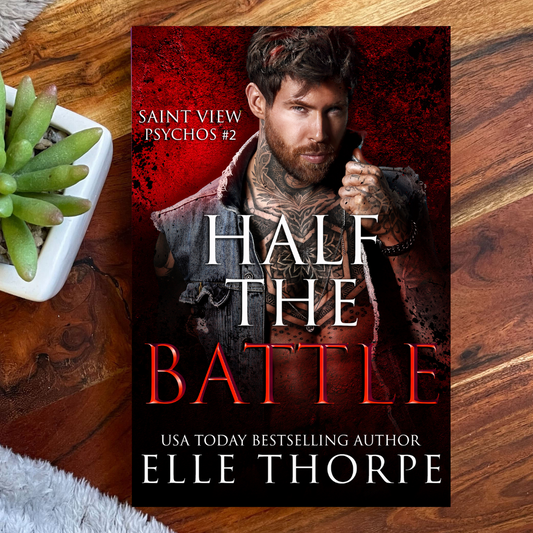 Half the Battle — Foil Signed Paperback with Sprayed Edges