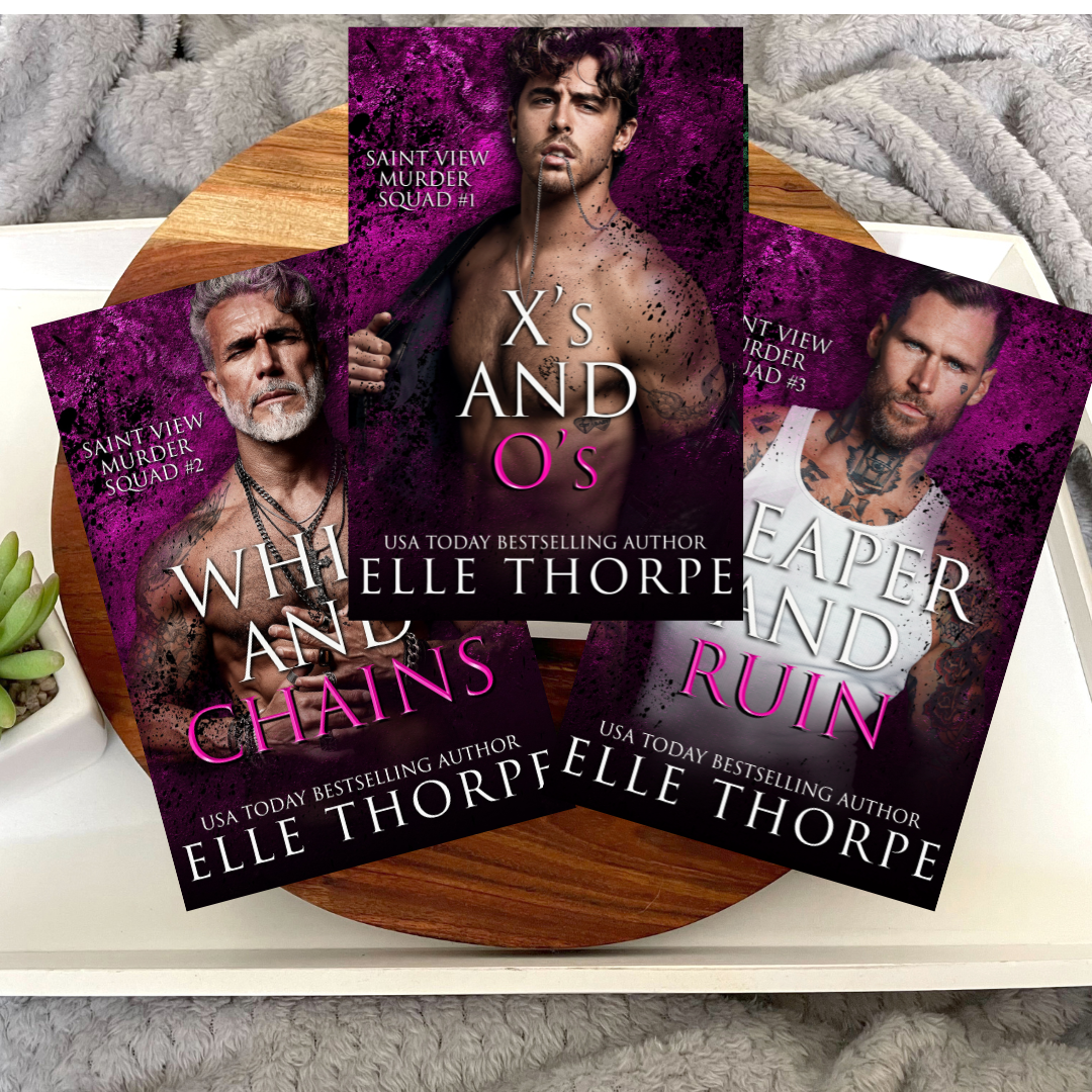 Saint View Murder Squad Trilogy - Special Edition Foil paperbacks with Sprayed Edges