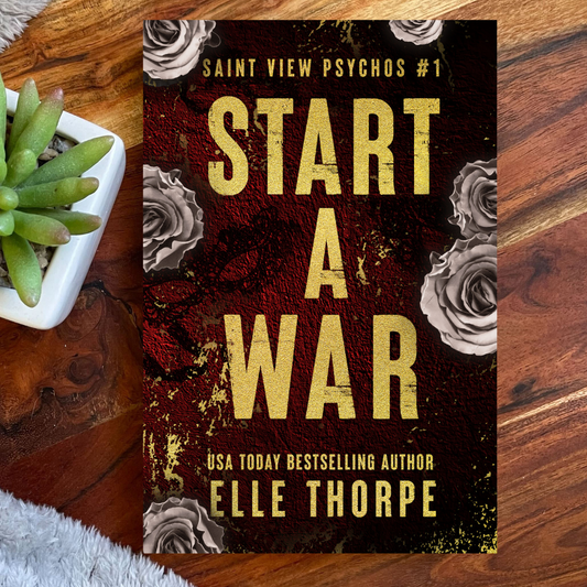 Start A War — Foil Signed Discreet with Sprayed Edges