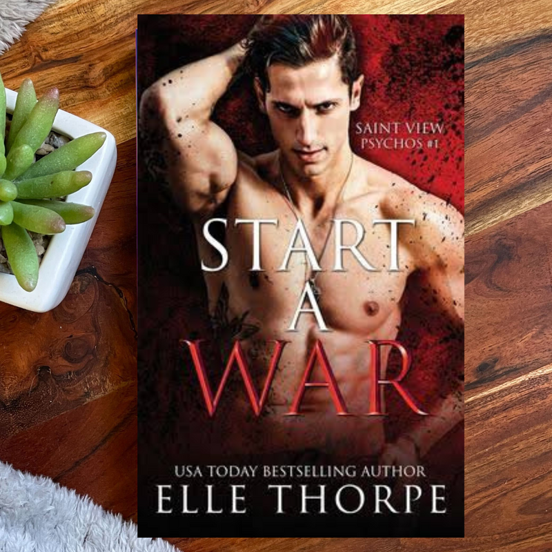 Start A War — Foil Signed Paperback with Sprayed Edges