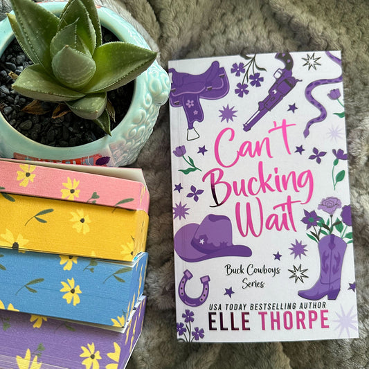 Can't Bucking Wait — Foil Cover and Sprayed Edges Signed Paperback