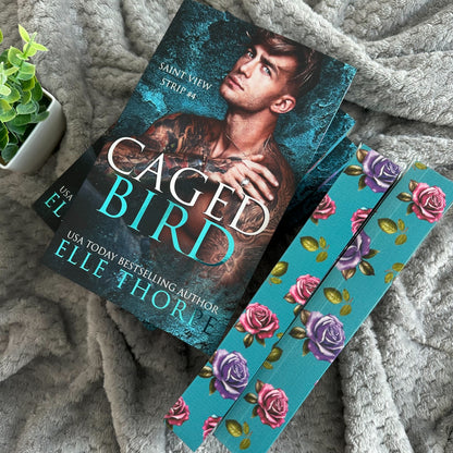 Caged Bird — Foil Signed Paperback with Sprayed Edges