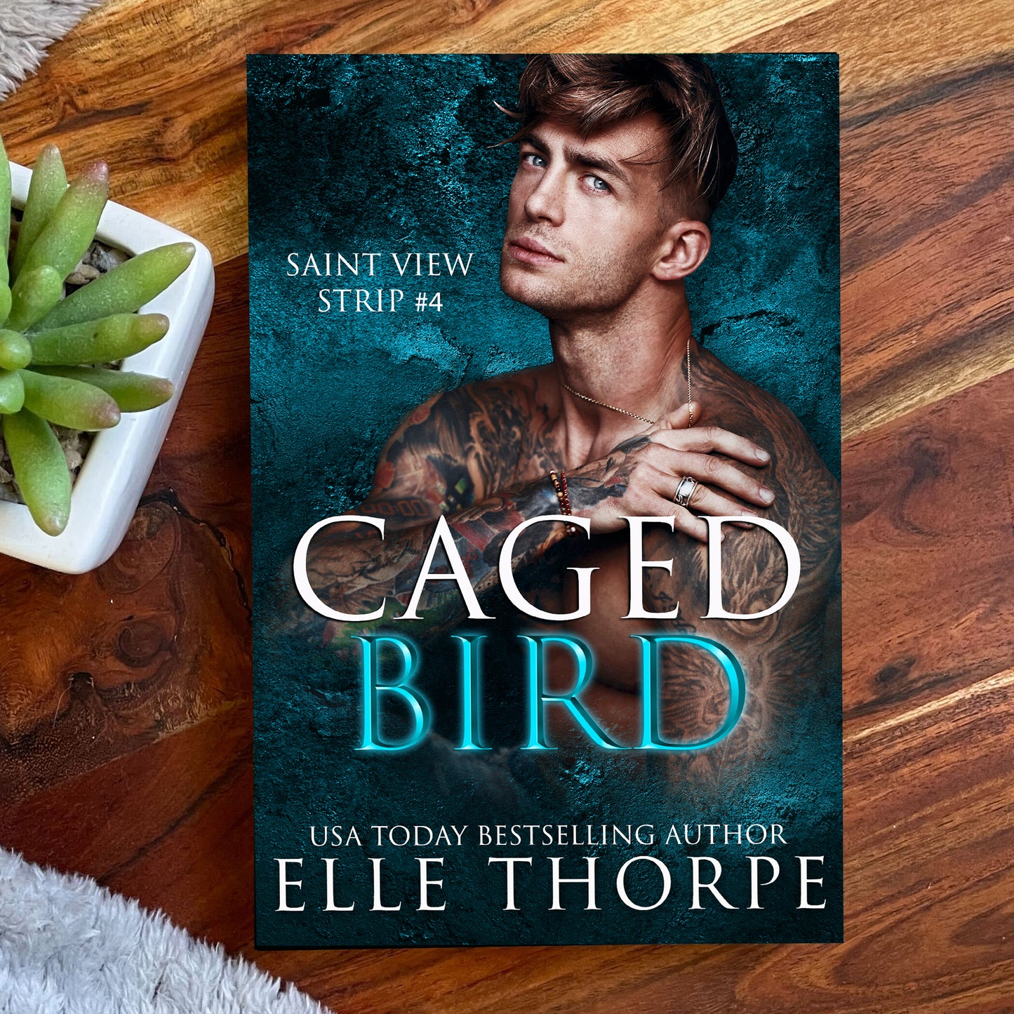 Caged Bird — Foil Signed Paperback with Sprayed Edges