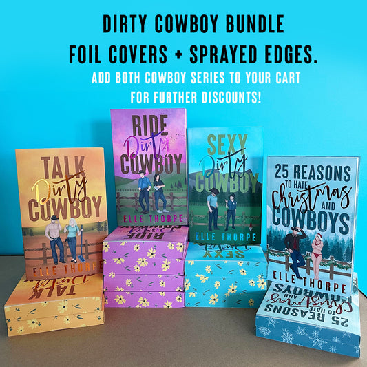 Dirty Cowboy — Illustrated Bundle With Foil Covers and Sprayed Edges