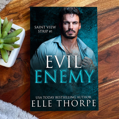 Evil Enemy — Foil Signed Paperback with Sprayed Edges