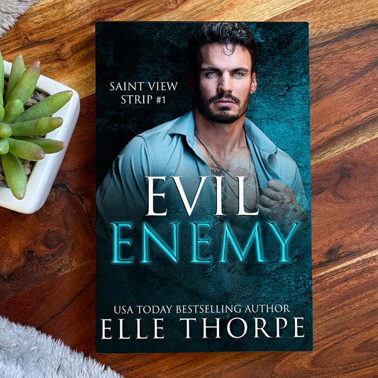 Evil Enemy — Foil Signed Paperback with Sprayed Edges