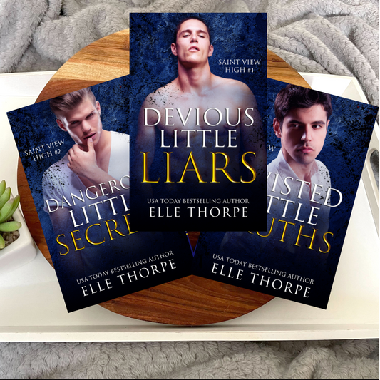 Saint View High — Special Edition Gold Foil Signed Paperbacks