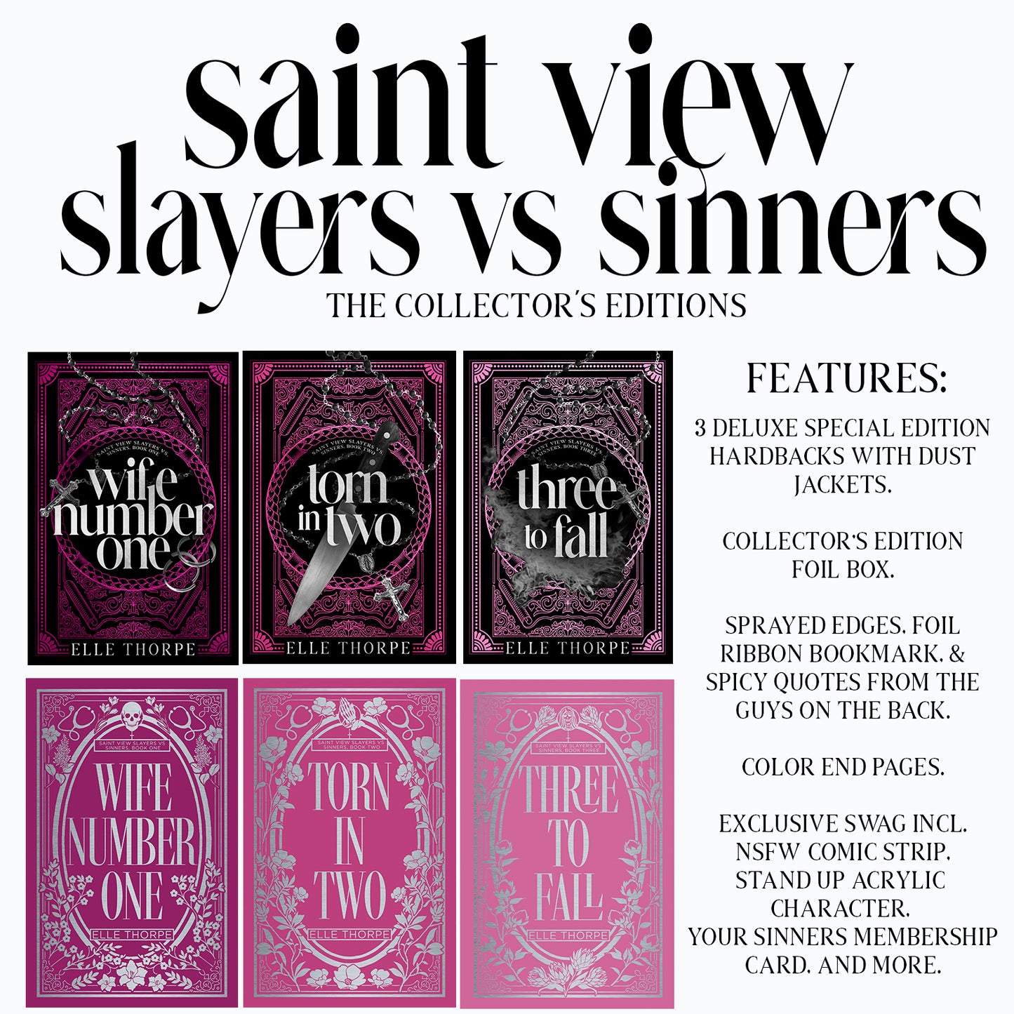 Saint View Slayers vs. Sinners Deluxe Hardback Box