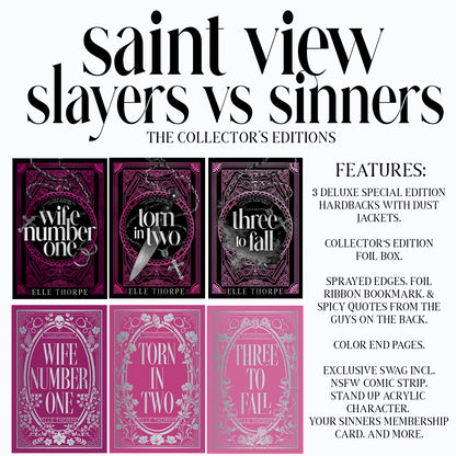 Saint View Slayers vs. Sinners Deluxe Hardback Box
