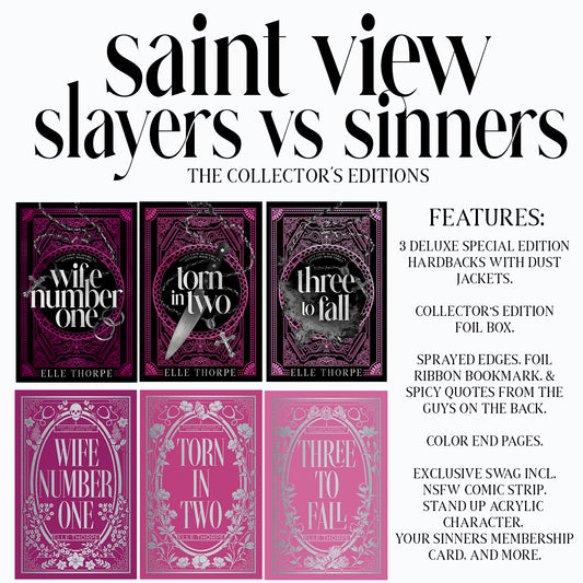 Saint View Slayers vs. Sinners Deluxe Hardback Box
