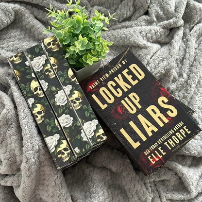 Locked Up Liars — Foil Signed Discreet with Sprayed Edges
