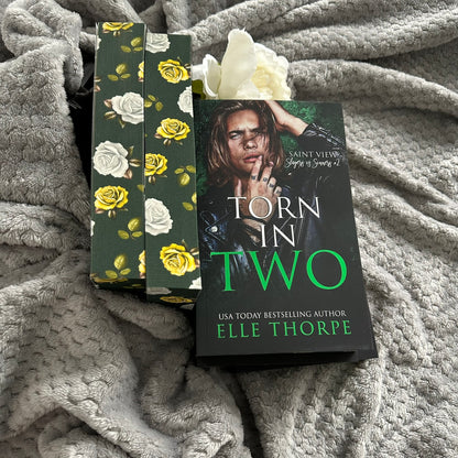 Torn In Two — Foil Signed Paperback with Sprayed Edges