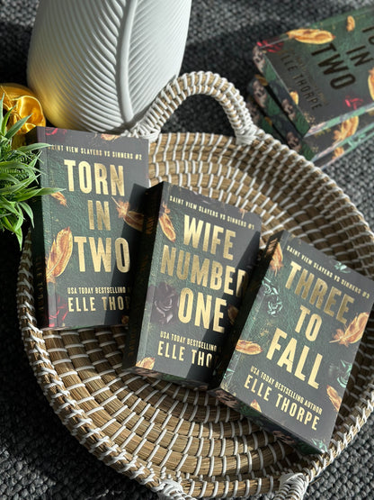 Torn In Two — Foil Signed Discreet with Sprayed Edges