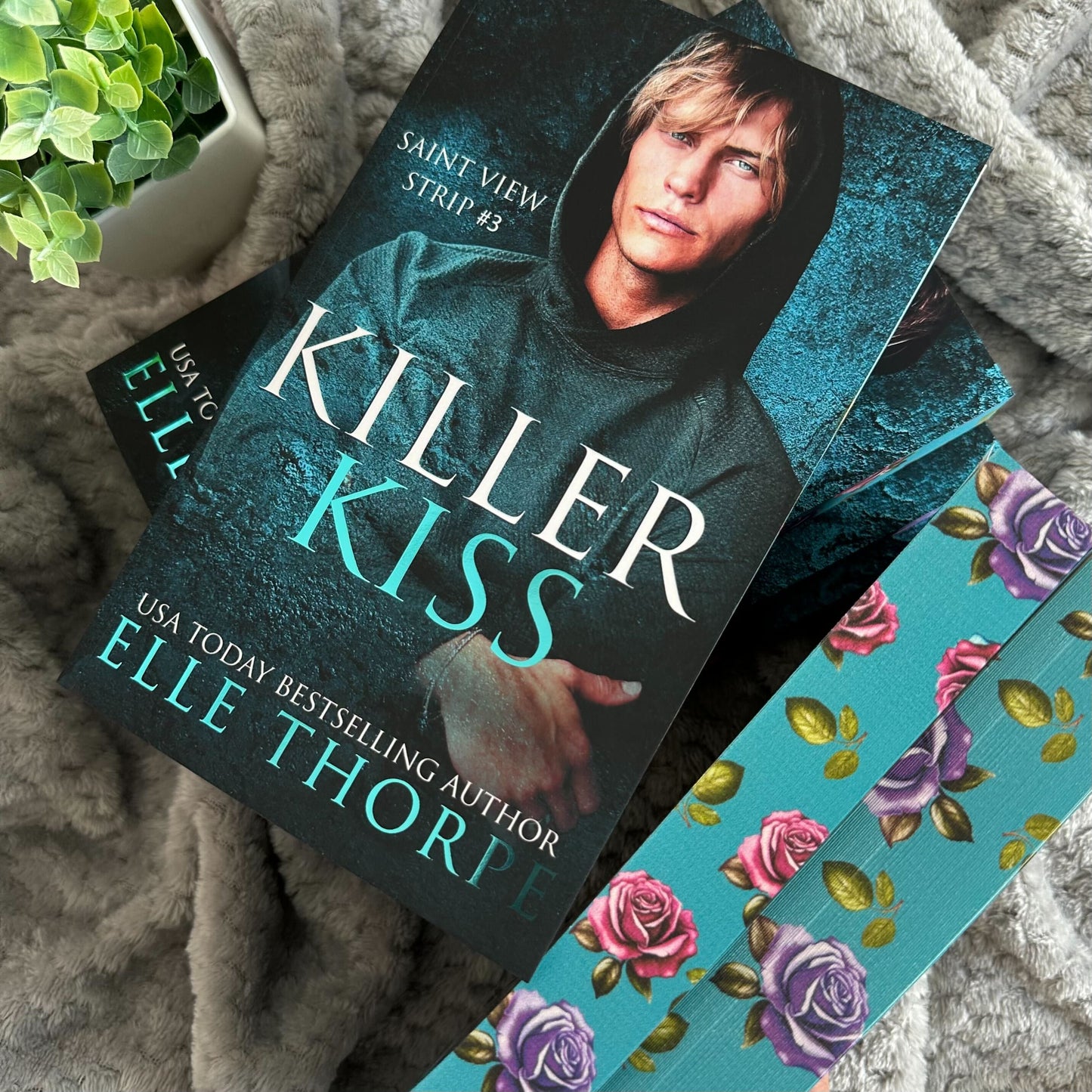 Killer Kiss — Foil Signed Paperback with Sprayed Edges
