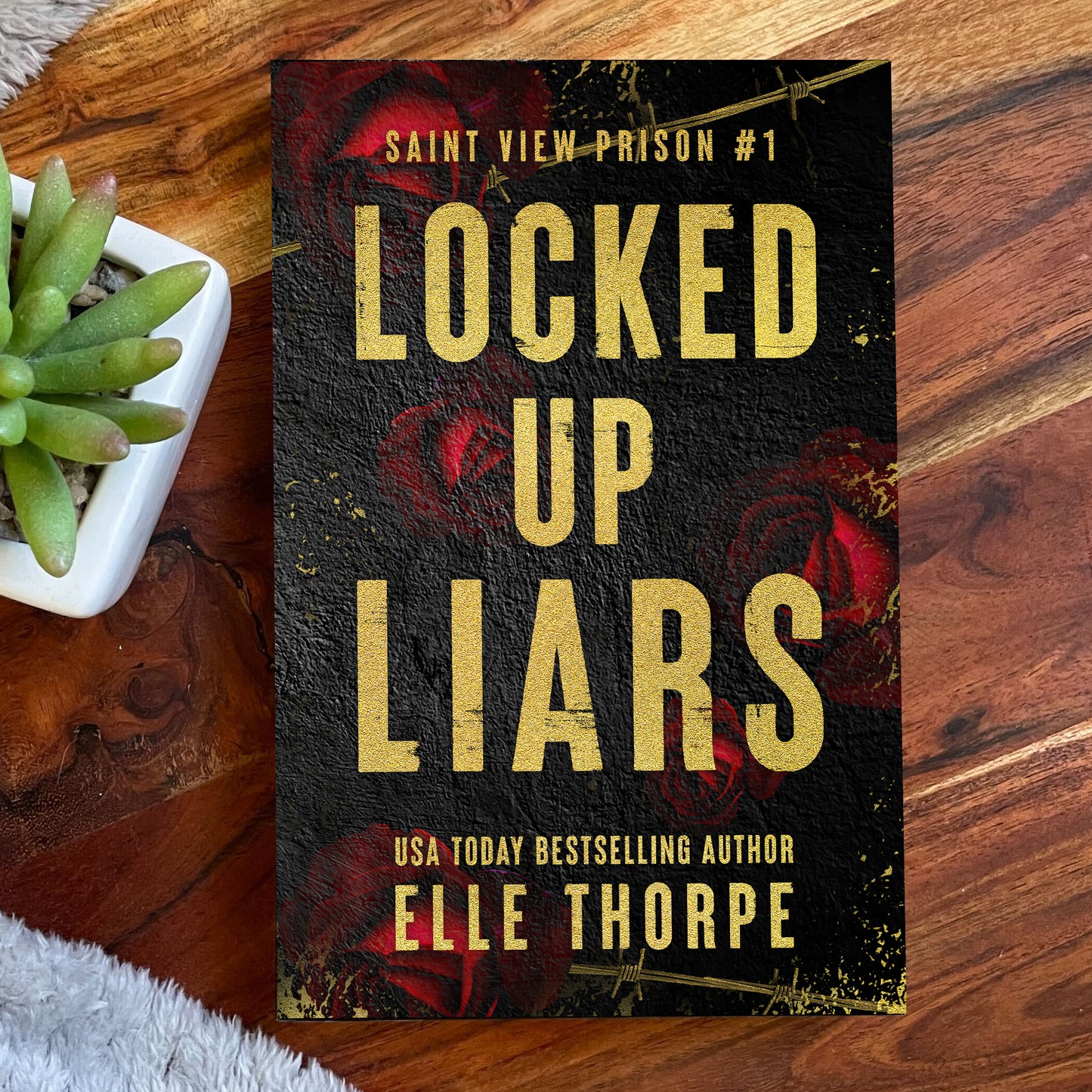 Locked Up Liars — Foil Signed Discreet with Sprayed Edges