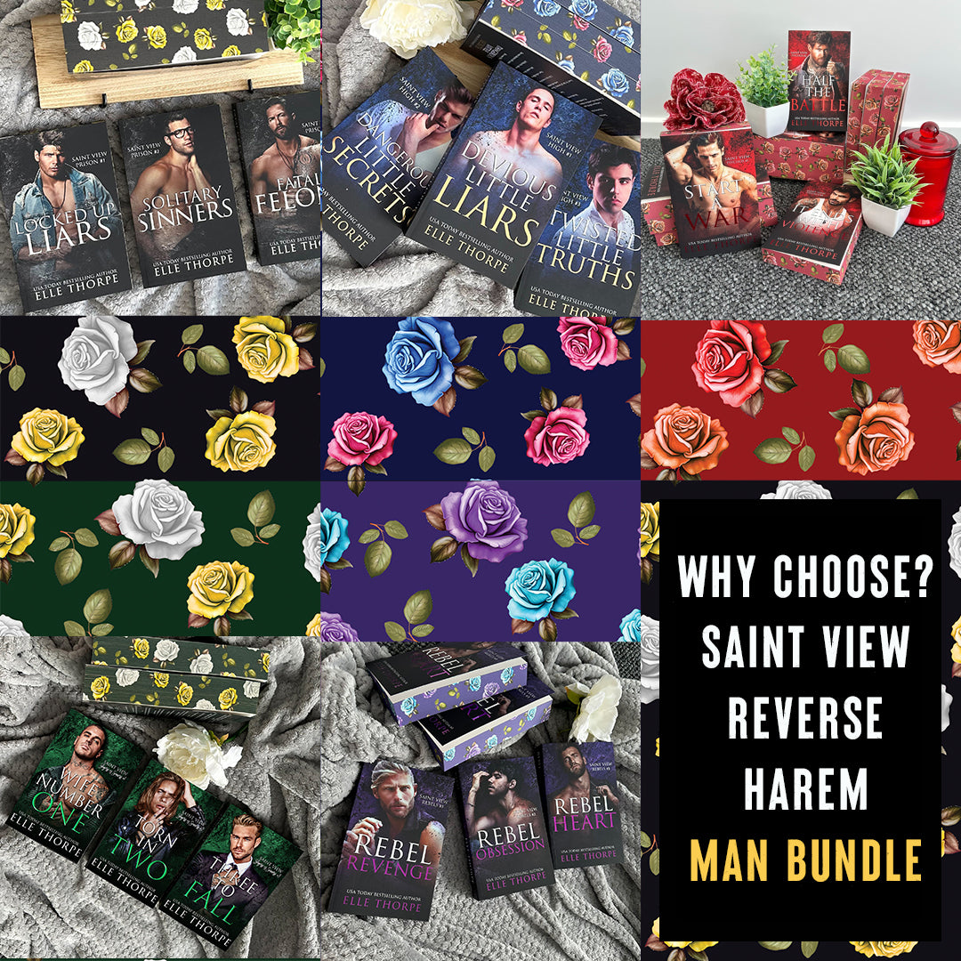 Why Choose? Saint View Mega Bundle - Man Cover with Sprayed Edges
