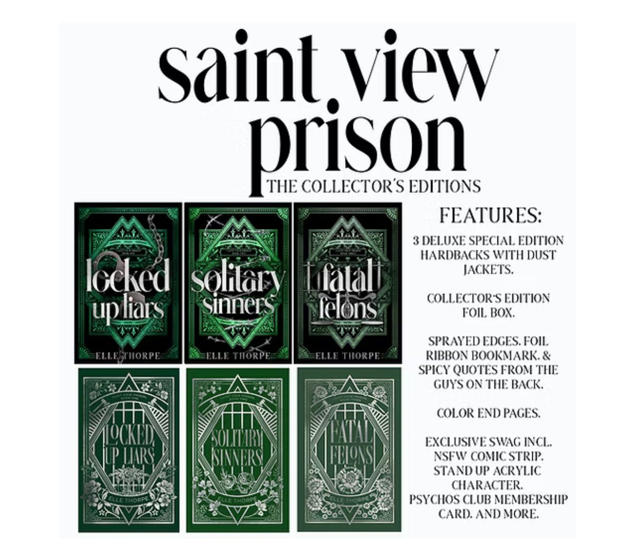 Saint View Prison Deluxe Hardback Box