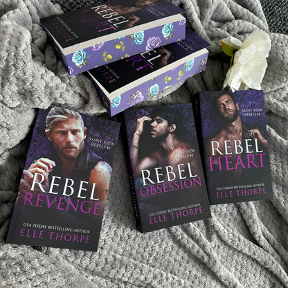 Saint View Rebels - Special Edition Purple Foil Paperbacks Bundle with Sprayed Edges
