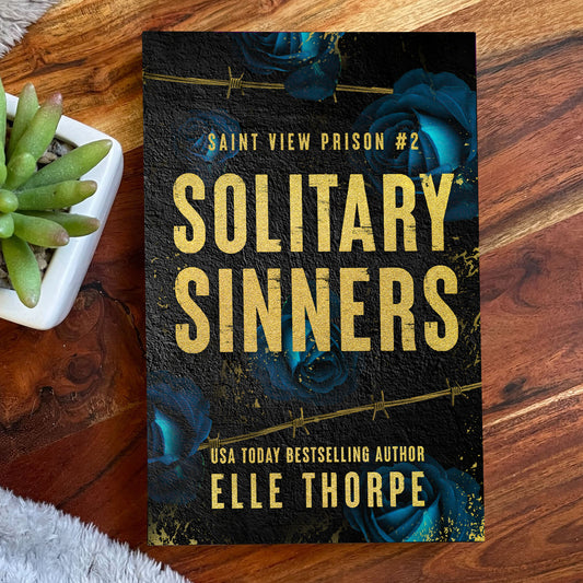 Solitary Sinners — Foil Signed Discreet with Sprayed Edges