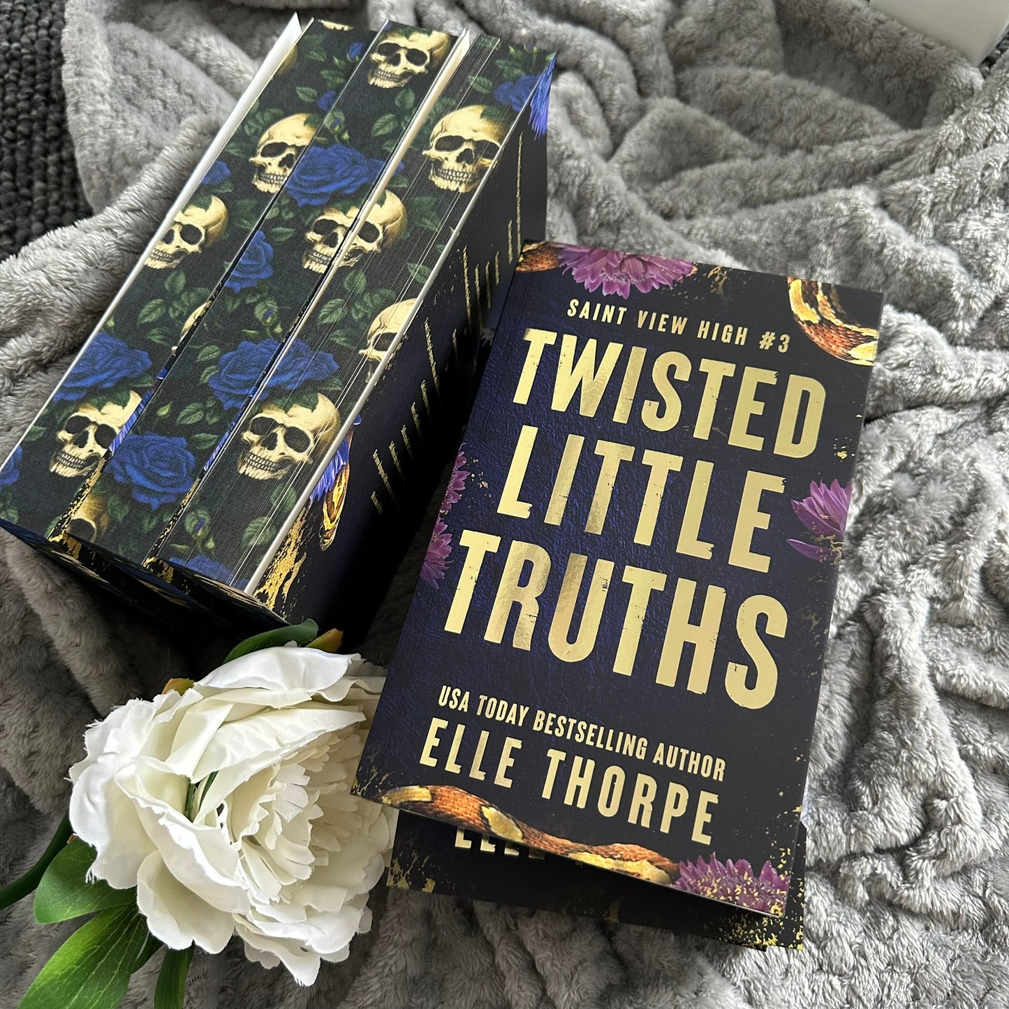 Twisted Little Truths — Foil Signed Discreet with Sprayed Edges