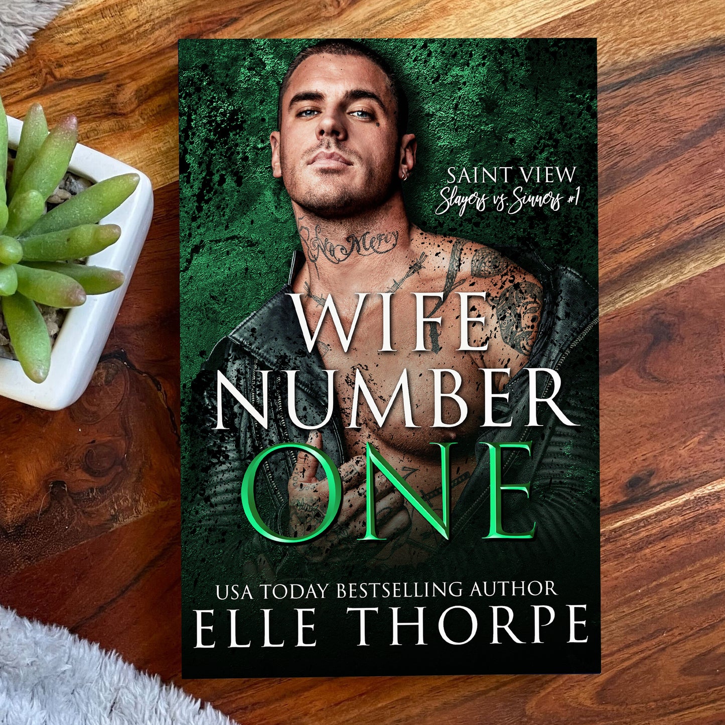 Wife Number One — Foil Signed Paperback with Sprayed Edges
