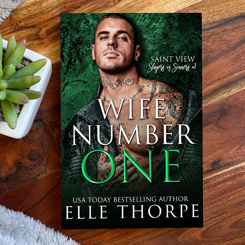 Wife Number One — Foil Signed Paperback with Sprayed Edges