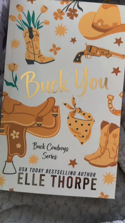 Can't Bucking Wait — Foil Cover and Sprayed Edges Signed Paperback