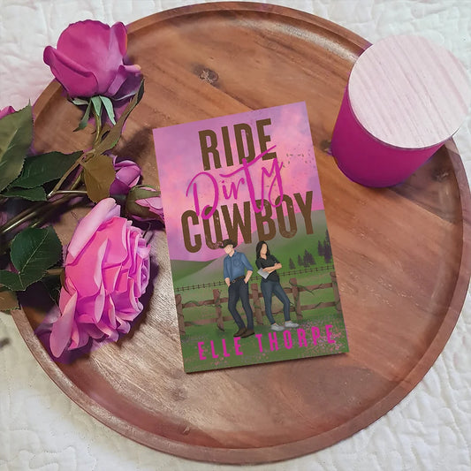 Ride Dirty Cowboy — Foil Cover and Sprayed Edges Signed Paperback