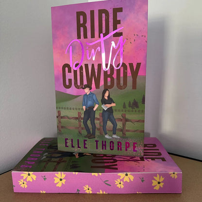 Ride Dirty Cowboy — Foil Cover and Sprayed Edges Signed Paperback