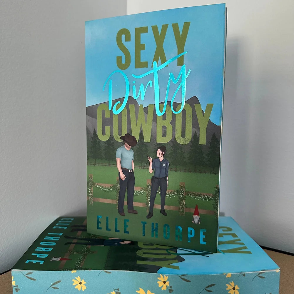 Sexy Dirty, Cowboy — Foil Cover and Sprayed Edges Signed Paperback